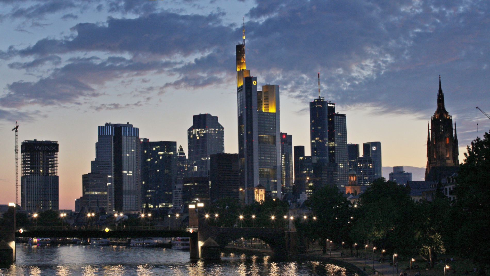 Skyline von Frankfurt am Main